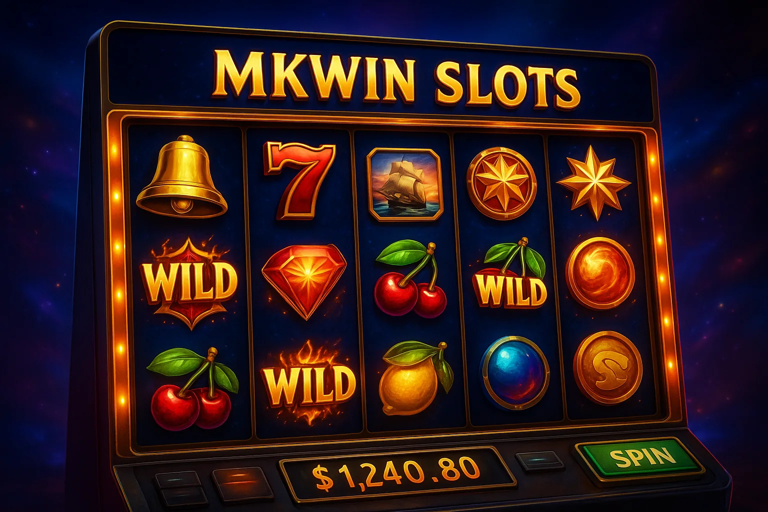 Explore o mundo das slot machines no MKWIN Casino